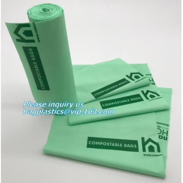 Factory directly sell biodegradable compostable refuse sack with EN13432 / BPI