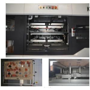 Used United Rotary Die Cutter Press Machine With Duplex Board