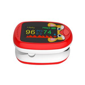 AAA Batteries Powered ABS Fingertip Pulse Oximeter With Lanyard