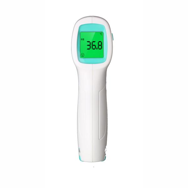 Buy Electronic Non Contact China manufacturer latest large accuracy temperature baby digital gun type infrared thermometer at wholesale prices