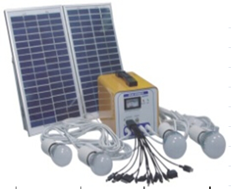 Portable Solar home system 10W with LED lighting USB charging, OEM/ODM factory price