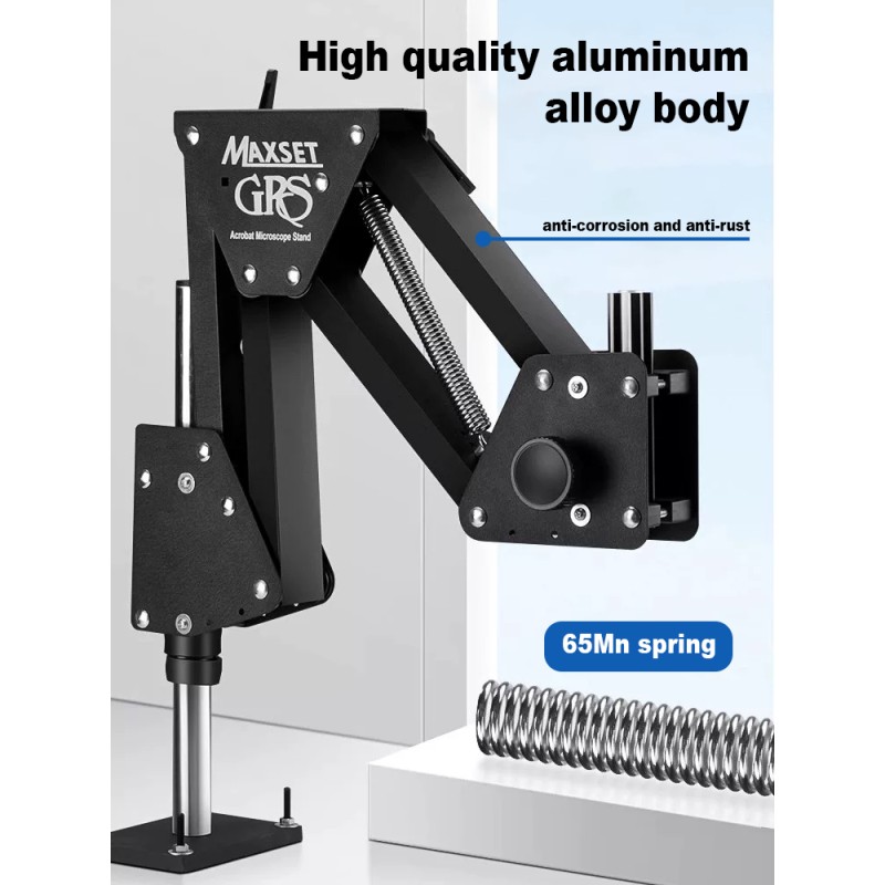 Close-up view of micro-setting machine components