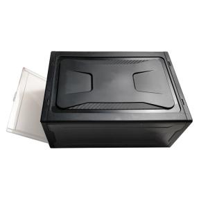 3 Layer Thickened Transparent Shoe Box 38*26cm Stackable Shoe Organizer