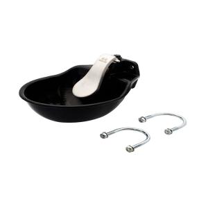 Wall Mounting 2.5L Enamelled Animal Drinking Trough