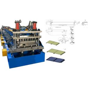 Width adjustable wall cladding profile making machine