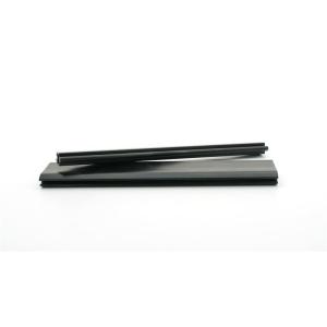 Black Shuttr Roller PVC Trim Strip Wall Profile