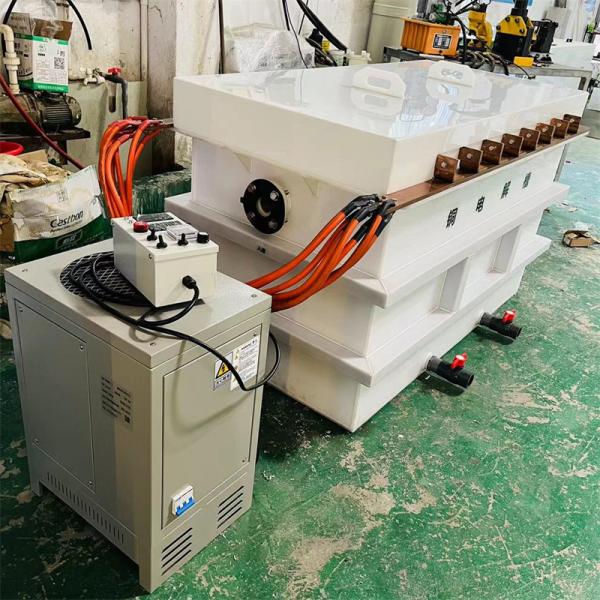 Buy Customizable Sulfuric Acid Copper electrolysis equipment with PLC Control System at wholesale prices