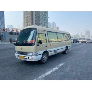 22 Seats 2012 Year Left Hand Steering Used Toyota Coaster Bus 2TR Gasoline