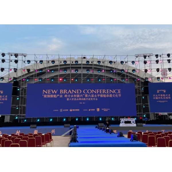 Full Color LED Rental Screen Waterproof and Operating Temp -10-50 Celius Degree