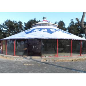 Luxury Weather Proof Mongolian Yurt Tent For Resort / Banquet / Restaurant
