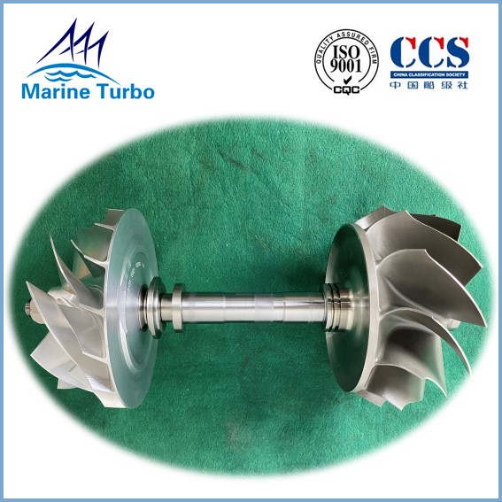 Stator Rotor Complete For Turbocharger Replacement Pressure Ratio 3.5