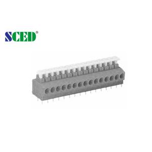 Quality Screwless Spring Terminal Block 2-28P Raising Structure Nickel Plated for sale