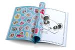 Offset Sticker Coloring Book Printing Services CMYK Hardcover 24pages