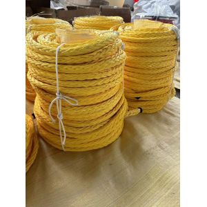 12-Strand UHMWPE Rope with Low Elongation High Energy Absorption and Chemical