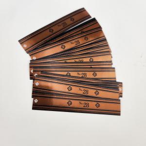 Brown Cigar Label Printing Eco-Friendly Embossed Handmade Custom Business