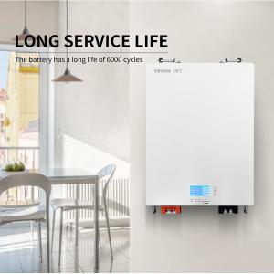 Lifepo4 Solar Rechargeable Batteries , Solar Power Wall 24v Battery Pack