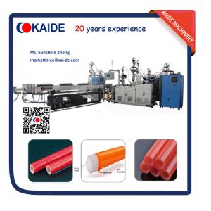 Plastic pipe extrusion machine for EVAL/EVOH oxygen barrier pipe KURARY/SOARNOL