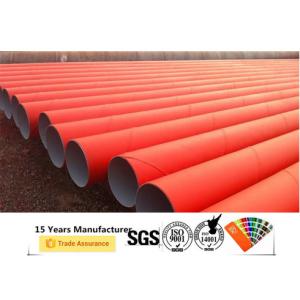 Fire Pipe Pipeline Powder Coating High Gloss / Hardness Coating Surface