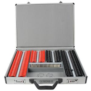 Shiny Silver Coated Trial Lens Set Optometry , Trial Lens Kit 24.5mm Diameter