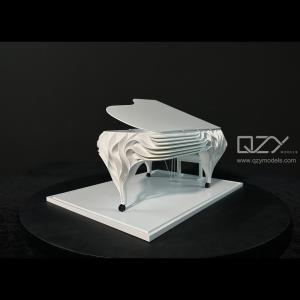 Quality Customized Simple Architectural Model 1:8 3D Piano Model Gift for sale