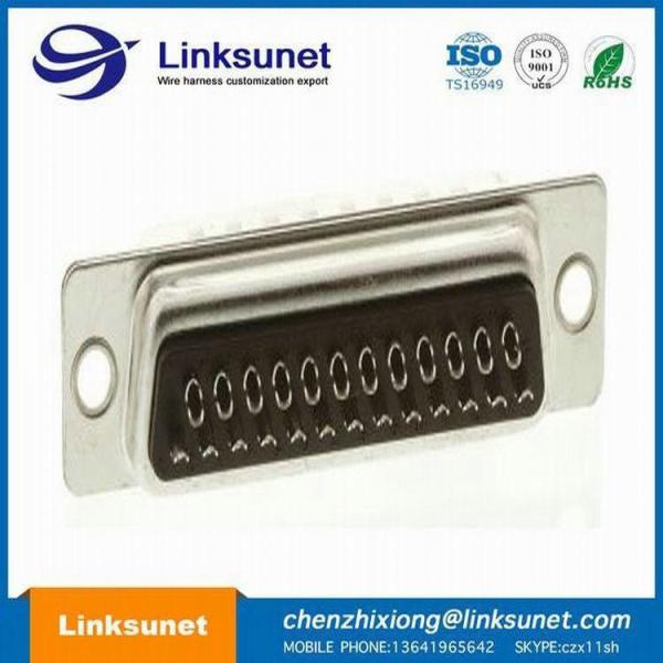 Soldering TYCO Wiring Harness AMP TE 5 - 747912 - 2 Single Wire BK 250A