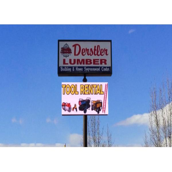 Outside IP65 SMD LED Display , LED Advertising Signs Very Bright