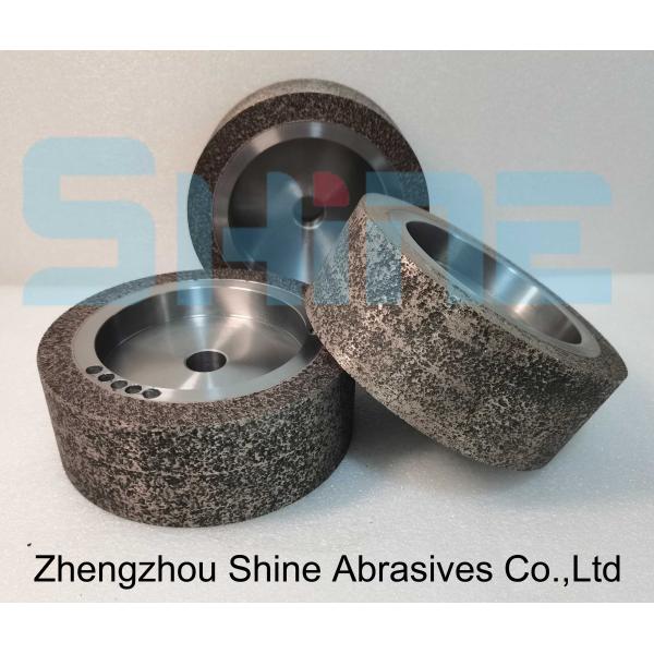 Metal bonded diamond grinding wheel is suitable for grinding and polishing glass pencil edge for glass beveling machine