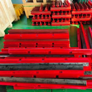 Polyurethane Dewatering Mesh 305mm Width 4mm Slot Rail Support