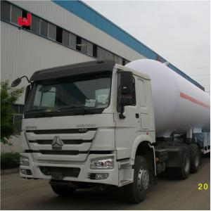 LPG Truck Semi Trailers 42m3 3 Axle Propane Tank Trailer