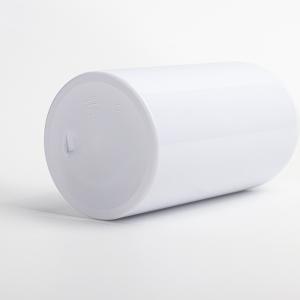 400ml Empty Containers Round Lotion Plastic PET Shampoo And Conditioner Airless