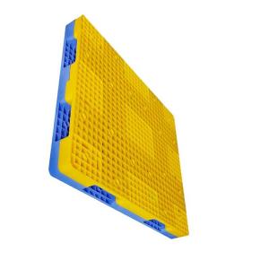 Double Faced 1400*1200mm Rackable Plastic Pallet 1500Kg Racking Load