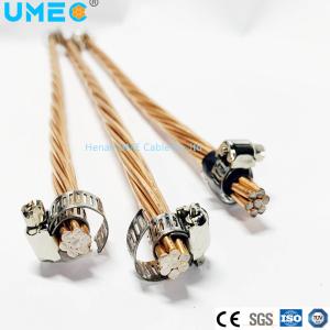 China Custom Lighting Protection Earth Electrical Bare Conductor CCS Wire Copper Clad Steel on sale