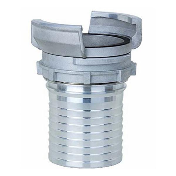 Guillemin Coupling T6 heat treatment with multi-serrated hose tail