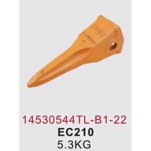 EC210 EC210RC 14530544 VOLVO Flat Bucket Teeth Modular Tip Design