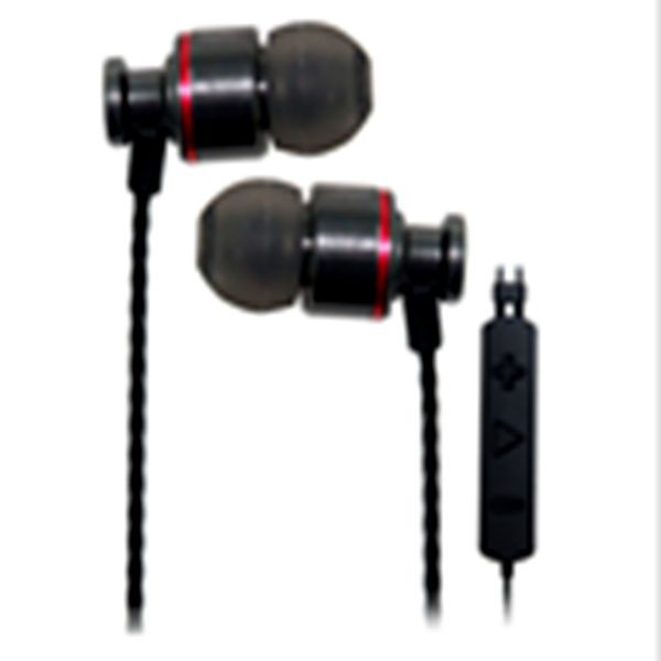 Buy Newest fashion earphone aluminium housing with TPE wire with Mic at wholesale prices