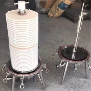 Mirror Polished Industrial Cartridge Air Filters with 2 Inlet/Outlet