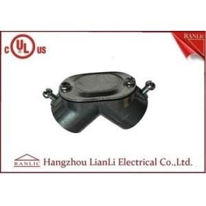 China EMT IMC Rigid Pulling Elbow Electrical 90 Degree Pull Elbow C/W Cover And Rubber Gaskets on sale