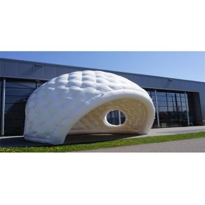 Dome Inflatable Event Tent White Color 9 Meters Diameter PVC 0.55mm Tarpaulin