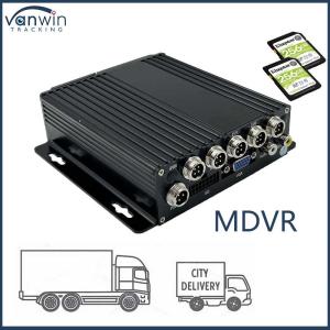 4CH 1080P Dual SD Card Mobile DVR 4G GPS1080P Vehicle GPS Function 12 Months
