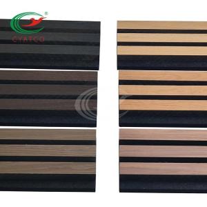 China MDF Acoustic Wall Panels Eco Friendly Nontoxic Material on sale