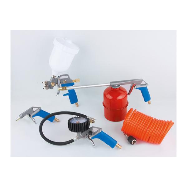 Buy W-2004A1 5PCS Air Gravity Feed Spray Gun Kits Multi-fuction Use For Car Repair Tools at wholesale prices