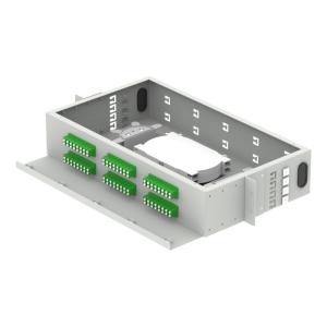FTTH 96 Core Capacity Patch Panel 19 Inch Optical Distribution Frame with LC