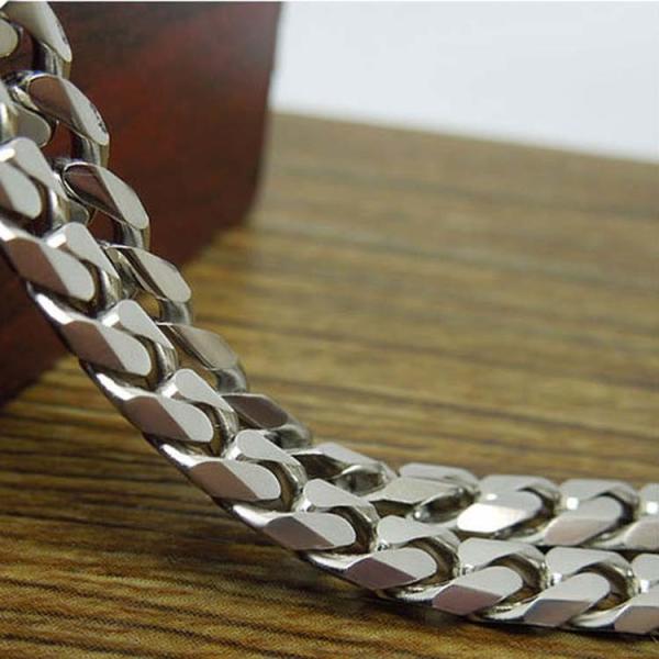 Fashion Titanium Steel 5mm Curb Chain Necklace Korea Style (CE481)