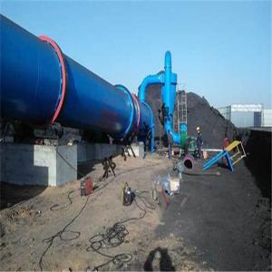 Rotary 30kw 20t/H Sawdust Dryer Machine For Pig Manure