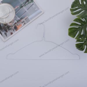 China Adult Size Metal Powder Coated Galvanized Wire Hangers on sale