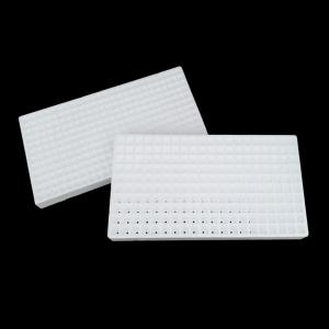 Tear Resistant White Foam Seedling Tray With 105 128 200 Cells