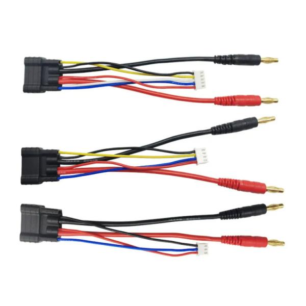 2S High Current Charge Cable w/4mm & 5mm Solid Bullet Connector 10/12/14awg 610mm