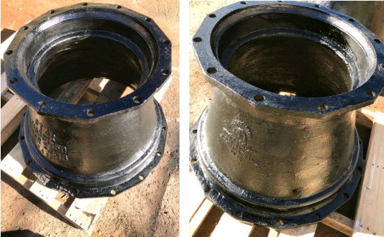 ASTM A536 Ductile Iron Pipe Fittings MJ X MJ Reducer For Drainage / Sewage