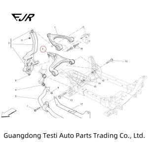 Auto Suspension System Lower Control Arm For Levante 670031993 670102479