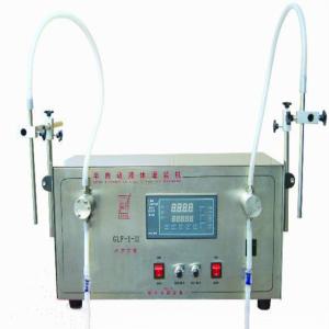 GLF-I-II Gear Pump Olive Oil Bottling Machine Double Heads Liquid Filling